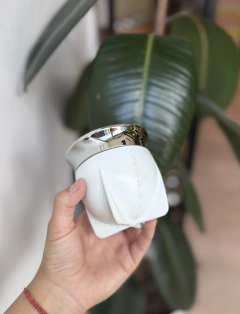 MATE PAMPA CAMIONERO COLOR BLANCO INTERIOR PVC - tienda online