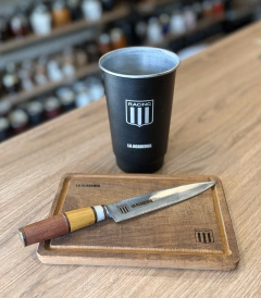 Kit asado futbolero Racing - comprar online