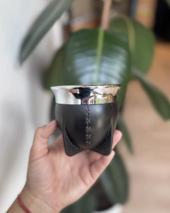 MATE PAMPA CAMIONERO COLOR NEGRO INTERIOR PVC - comprar online