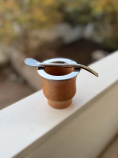 10 box empresarial camionero algarrobo con bombilla y caja - Yerba Canarias Roca