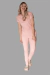 Conjunto Scrub Feminino Manga Curta Tecido Tecnológico - Rosa - loja online