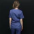 Camisa Lisa Scrub Fem. Azul MB - comprar online