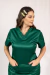 Camisa Lisa Scrub Fem Verde Vet MB
