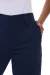 Calça Feminina Alfaiataria Azul Marinho na internet