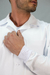 Jaleco Tradicional Algodão - Branco - comprar online