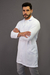 Jaleco Gola Blazer com Botão Oculto - Branco