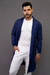 Jaleco Gola Padre com Zipper - Azul Marinho na internet
