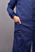 Jaleco Gola Padre com Zipper - Azul Marinho - comprar online