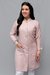 Jaleco Acinturado Gola Padre - Nude - comprar online