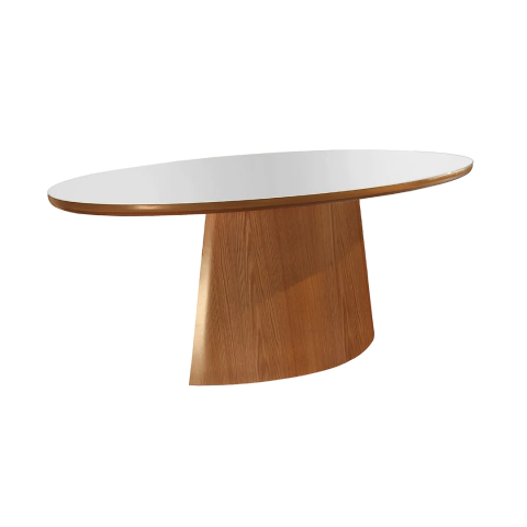 Mesa de Jantar Oval Arezzo