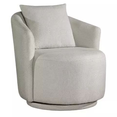 Poltrona Giratória Athenas Curva com Almofada Solta - comprar online