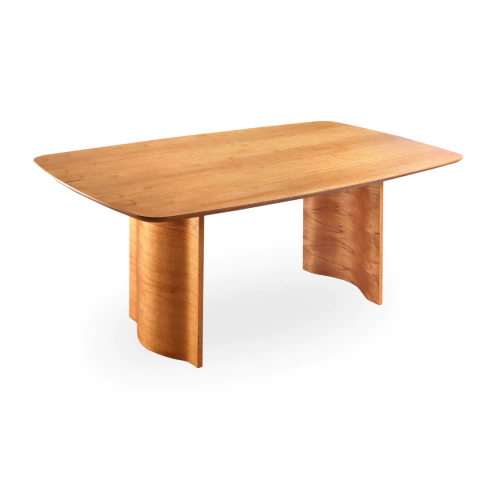 Mesa de Jantar Doha Retangular Laminada de Madeira - comprar online