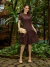 Vestido Helena marrom Tata Martello