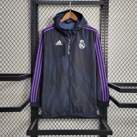 CORTA VENTO REAL MADRID - ROXO