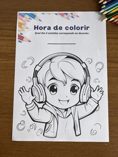 Atividades dos 5 sentidos - comprar online