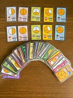 Jogo da memória das frações