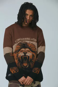 Suéter Conquering Lion na internet