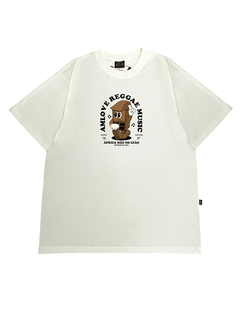 Camiseta Oversize AMLOVE Reggae Music - África Mãe do Leão Wear