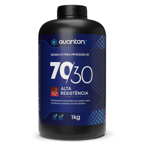 Resina para impressão 3D 70/30 Grey - 1kg - Quanton3D