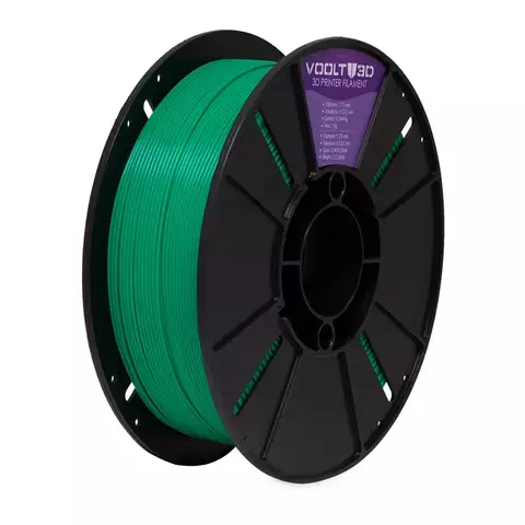 Filamento ABS Verde - 1kg - 1,75mm - Voolt 3D