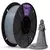 Filamento PLA Velvet Cinza Claro Fosco - 1kg - 1,75mm - Voolt 3D