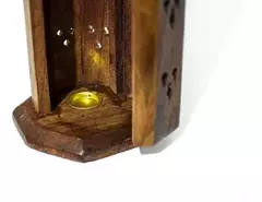 PORTA SAHUMERIOS ARTESANALES TORRE - DICARLA MODA 