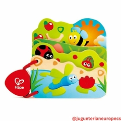 Librito de madera “insectos” - comprar online