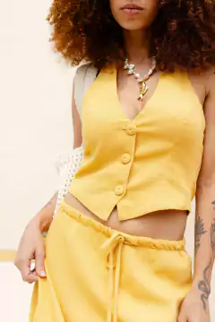 COLETE VENTO - AMARELO