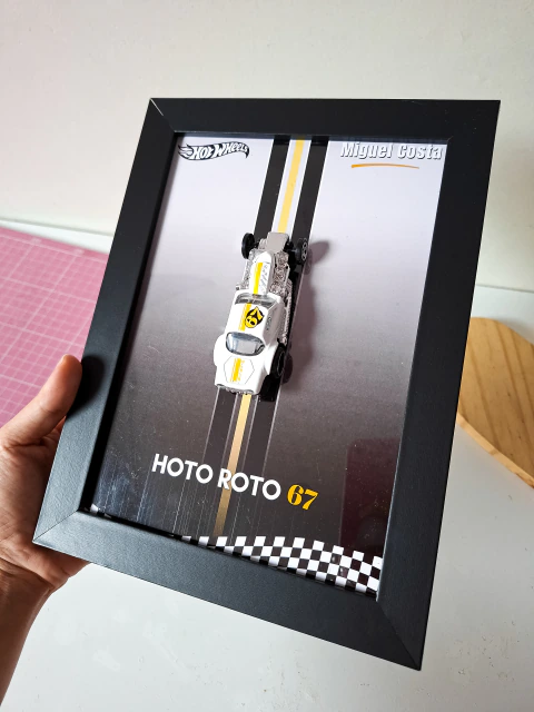Quadro Expositor HotWheels