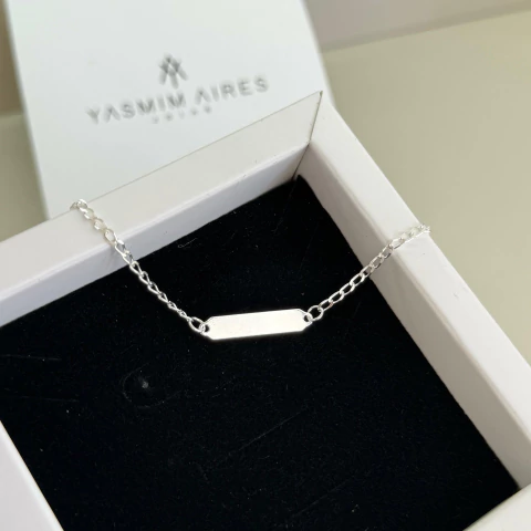 Pulseira infantil plaquinha II