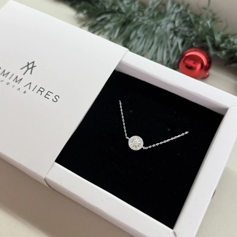 Pulseira botão cravejado