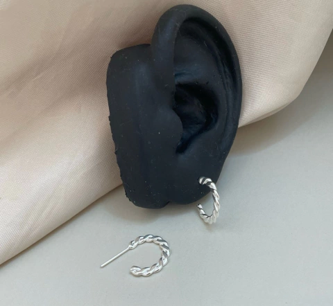 Argola fio trançado 16mm