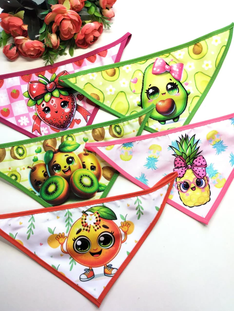 Bandana M frutas c/10 unds - comprar online