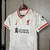Conjunto, Infantil, Liverpool, Nike, Third, III, 2024/25, Camisa, Branca, Shorts, Preto, Moderno, Vibrante, Dri-FIT, Conforto, Respirabilidade, Paixão, História, Vitoriosa, Reds, Anfield Stadium, Premier League