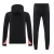 conjunto psg jordan masculino, conjunto jordan psg 24/25, moletom psg jordan preto, calça psg jordan preta rosa, conjunto psg jordan 2024, conjunto psg jordan 2025, moletom jordan psg, conjunto psg jordan com detalhes rosa, psg jordan 2025, conjunto psg j