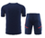 Kit-Treino-futebol-time-Arsenal-Adidas-masculino-2023/24-Bermuda-Camisa-Azul-Marinho-Com-Detalhes-Dourados-oficial-masculina-original-shorts-blusa-aeroready