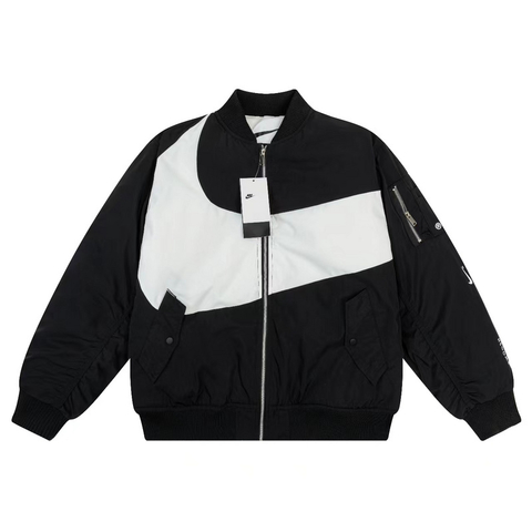 Jaqueta Nike Swoosh Registered Preto Sem Capuz