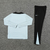 Conjunto de time Barcelona , agasalho de time, moletom de time adidas, agasalho nike inverno, calça, jaqueta, conforto, estilo, varias cores, tamanhos P, M, G, GG, G1, moda, esporte, treino, futebol, academia, fitness, masculino, feminino, unissex, cinza,