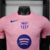 camisa jogador Barcelona Nike, camisa edição especial Barcelona 25/26, camisa rosa Barcelona Nike, camisa masculina Barcelona 25/26, camisa FC Barcelona rosa, camisa Nike Barcelona edição especial, camisa jogador Barcelona 2025, camisa rosa Nike Barcelona