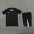 Kit nike, conjunto nike, camisa nike, bermuda nike, logo bordado, dri-fit, masculino, estilo, conforto, basico, adulto, presente, dia a dia, oficial, preto, original