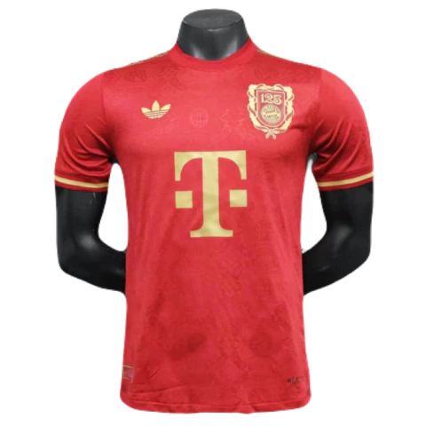 Camisa Bayern de Munique Adidas 125 anos, camisa Bayern 25/26 bordô dourado, camisa comemorativa Bayern Adidas, camisa futebol Bayern 125 anos, camisa Bayern de Munique masculina 2025, camiseta Bayern de Munique 125 anos, camisa Bayern de Munique Adidas b