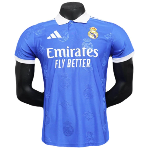 camisa polo real madrid 25/26, camisa polo jogador real madrid edição especial, polo real madrid 2025, camisa real madrid azul masculina, camiseta polo real madrid 25/26 masculina, camisa adidas real madrid edição especial, polo real madrid masculina, cam