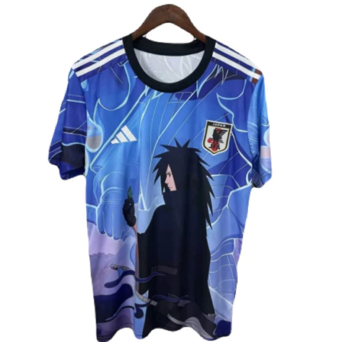 camisa Japão Naruto, camisa Adidas 25/26, camiseta torcedor Japão, camisa torcedor masculina azul marinho, camisa seleção japonesa, camisa futebol Japão 25/26, camiseta Naruto futebol, camiseta masculina azul marinho, camisa Naruto Adidas, camisa futebol 
