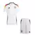 Conjunto Infantil Alemanha Adidas I 2024/25 Camisa e Shorts Branco