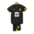 Conjunto Infantil Borussia Dortmund Away Puma 23/24 Camisa e Shorts Preto - comprar online