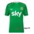 Camisa verde da seleção da Irlanda 2024/25 da Castore, com logo da marca e patrocinador em destaque.