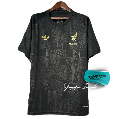 camisa méxico adidas 25/26, camisa méxico edição especial, camisa méxico preta com dourado, camisa torcedor méxico masculina 2025, camisa adidas seleção méxico 2025, camisa seleção mexicana edição especial, camisa méxico 25/26 masculina original, onde com