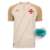 Camisa Vasco da Gama III Kappa 24/25 Torcedor Masculina Branca e Dourado