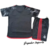 Conjunto Infantil Flamengo III 24/25 Camisa e Shorts Cinza - LOJA JOGADOR IMPORTS | ARTIGOS ESPORTIVOS