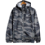 Jaqueta Corta Vento Nike Camuflada Preta e Cinza
